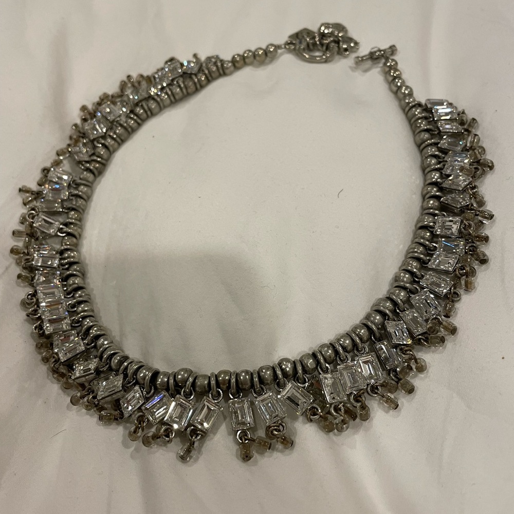 Otazu crystal embellished necklace